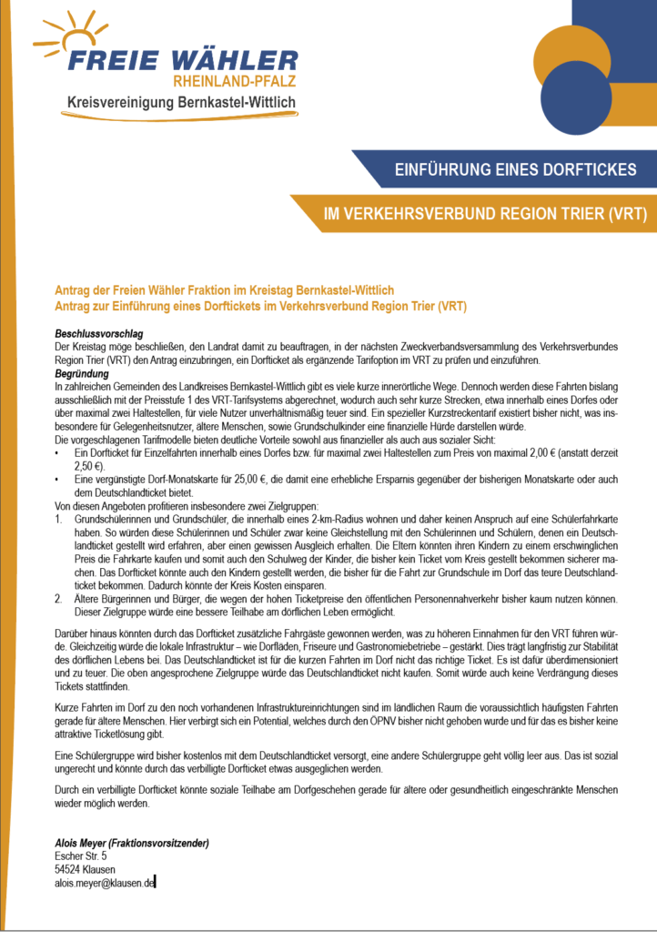 dorfticket-antrag